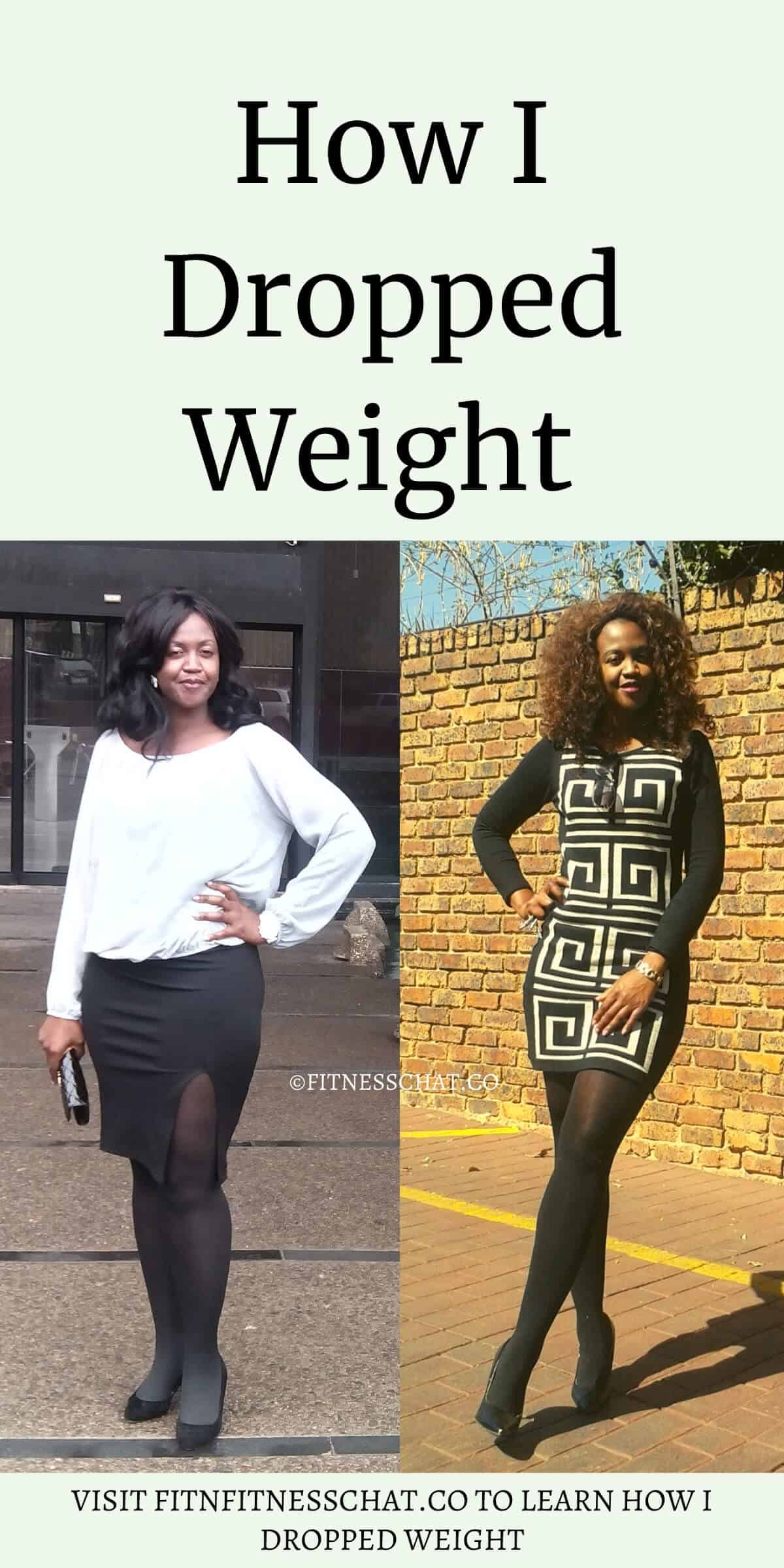 How I dropped weight 