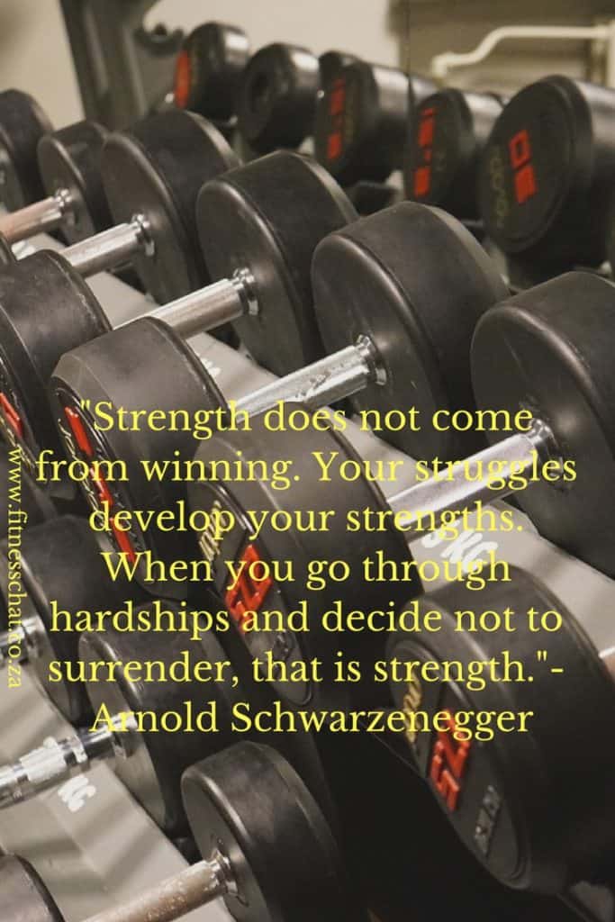 Arnold Schwarzenegger fitness quotes