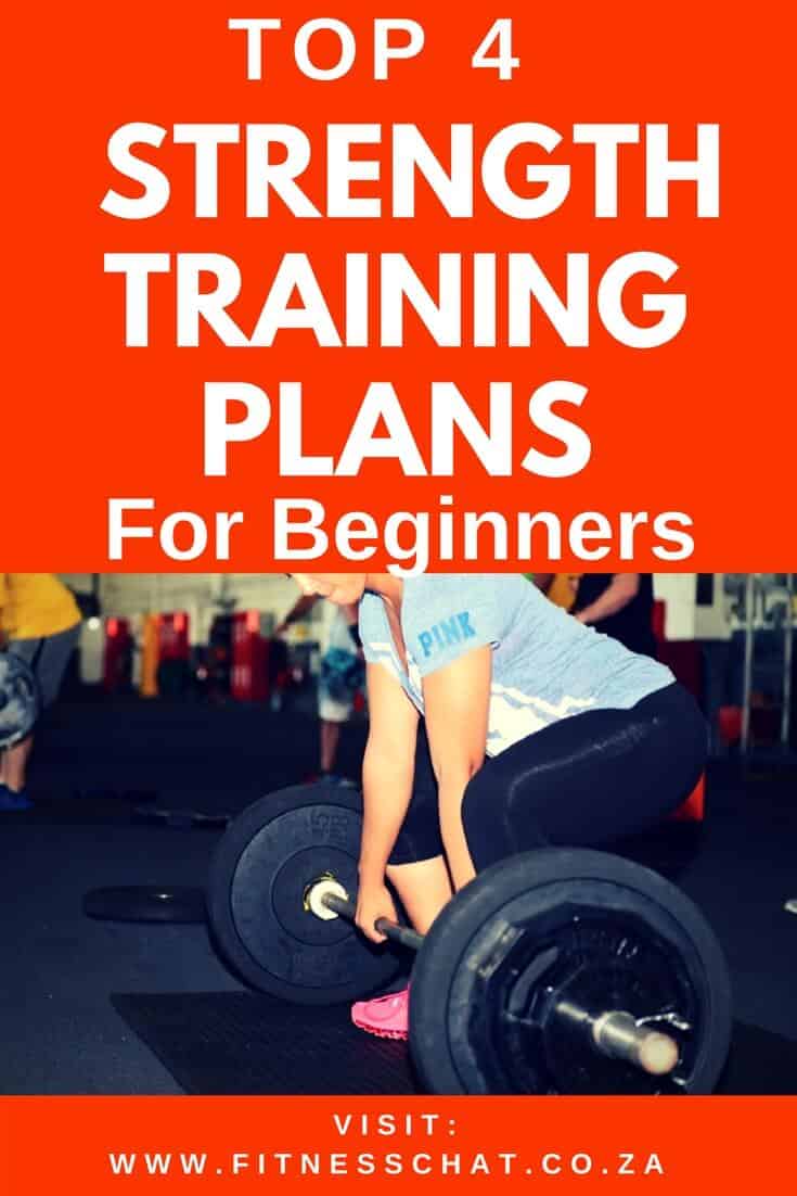 TOP 4 strength training plans for beginners