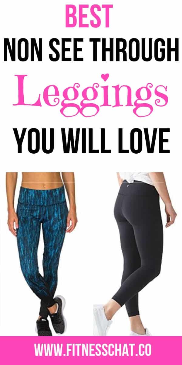10 Best non see through workout leggings of 2021