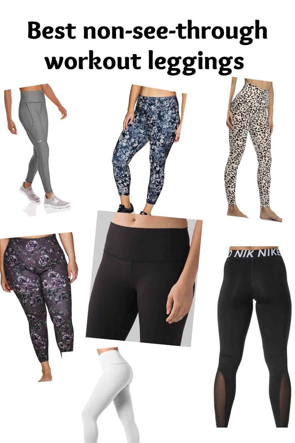 7 leggings that arent seethrough and wont show underwear lines