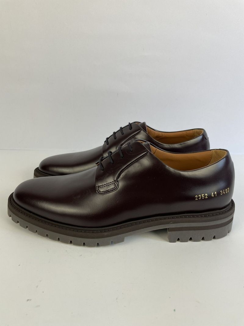 Lug Sole Leather Derby